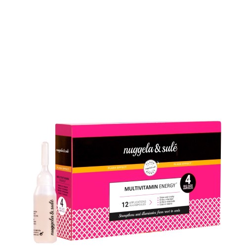 Nuggela & Sulé Energia Multivitamínica Ampola Capilar de Brilho 4x10ml