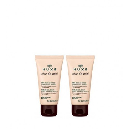 Nuxe Rêve de Miel Creme de Mãos e Unhas 2x50ml