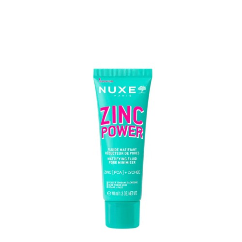 Nuxe Zinc Power Fluido Matificante Minimizador de Poros 40ml