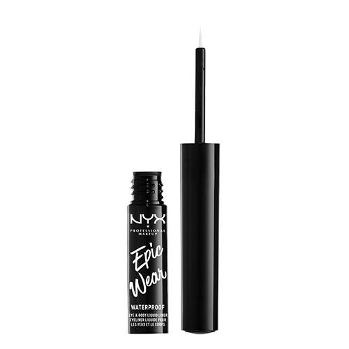 NYX Epic Wear Eyeliner Líquido/Gel Semi-Permanente - White 3.5ml