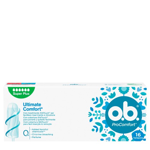 O.B. ProComfort Super Plus Tampão 16 unidades