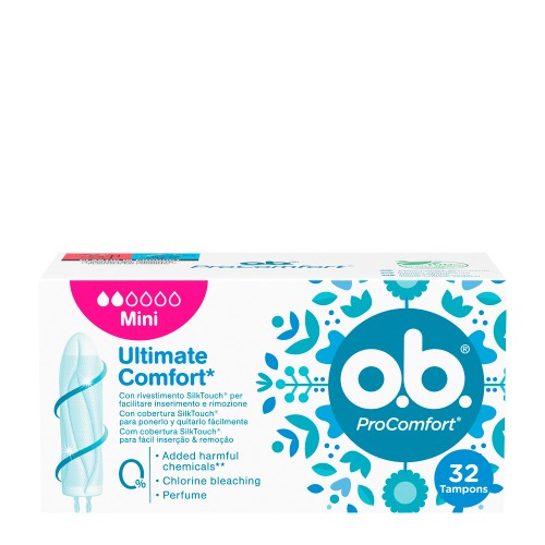 O.B. ProComfort Mini Tampão 32 unidades