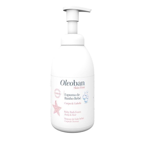 Oleoban Espuma de Banho Bebé 500ml