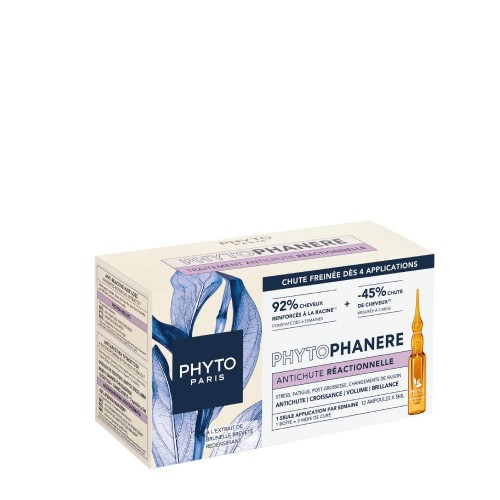 Phyto PhytoPhanere Ampolas Queda de Cabelo Reacional 12x5ml