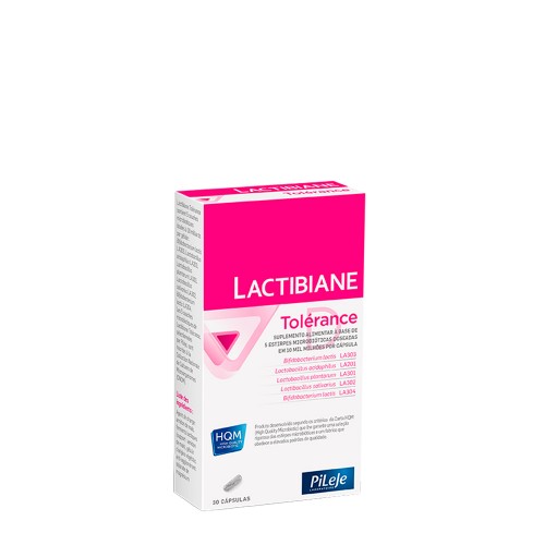 Pileje Lactibiane Tolérance D 30 cápsulas