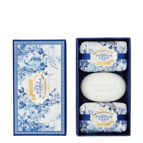 Portus Cale Conjunto Sabonetes Gold&Blue 3x150g