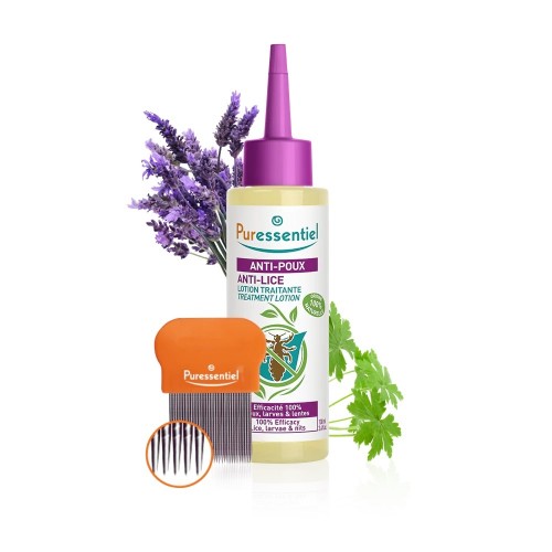 Puressentiel Loção Anti-Piolhos com Pente 100 ml 