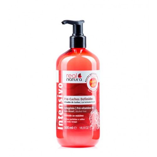 Real Natura Ativador Pro-Cachos Definidos Colagénio 500ml