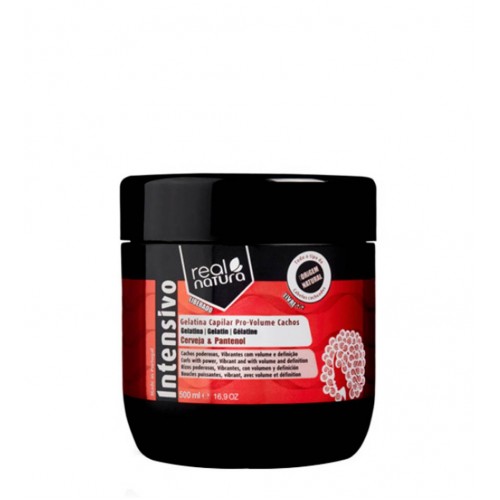 Real Natura Gelatina Capilar Pro-volume Cachos 500ml