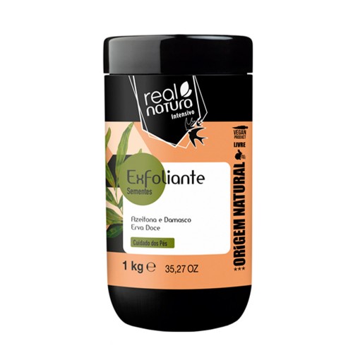 Real Natura Gel Esfoliante Pés 1000ml