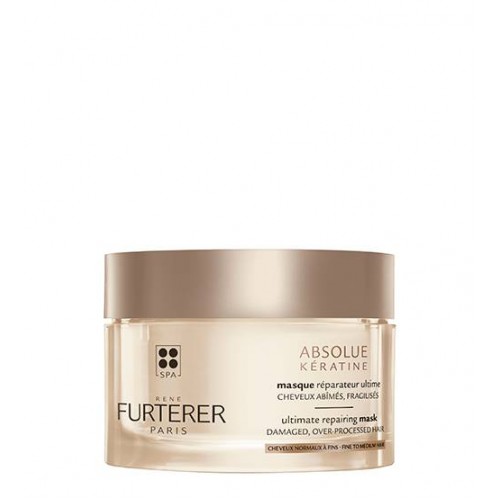 Rene Furterer Absolue Kératine Máscara de Reparação Extrema Cabelos Normais a Finos 200ml