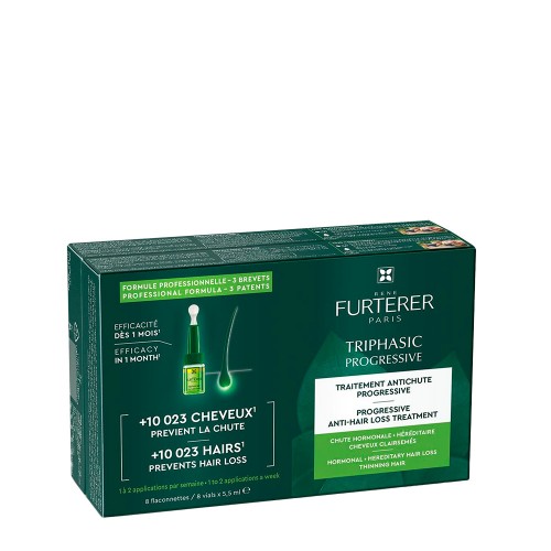 René Furterer Triphasic Ampolas para Queda de Cabelo Progressiva 8 doses
