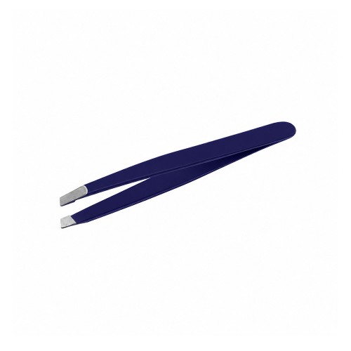 RickiParodi Pinça Oblíqua de Inox Azul 9cm