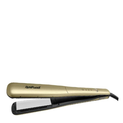 RickiParodi VapPro Slim Prancha de Cabelo a Vapor Dourada 230 ºC