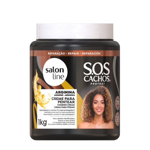 Salon Line SOS Cachos Arginina Creme de Pentear 1kg