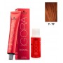 Schwarzkopf Igora Royal 7-77 Louro Médio Cobre Extra 60ml + Oxidante 20V