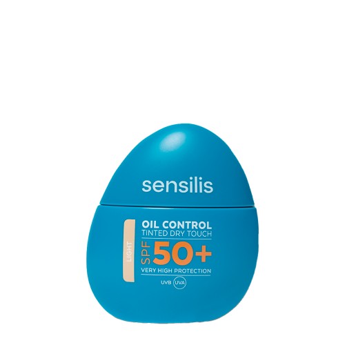 Sensilis Oil Control Tinted Dry Touch Protetor Solar Light SPF50+ 40ml