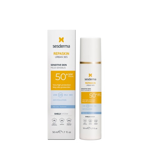 Sesderma Repaskin Urban 365 Fotoprotetor Pele Sensível SPF50+ 50ml
