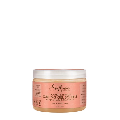 Shea Moisture Coconut & Hibiscus Soufflé Gel para Caracóis 340g