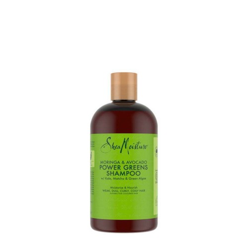 Shea Moisture Moringa & Avocado Power Greens Shampoo Hidratante Nutritivo 384ml