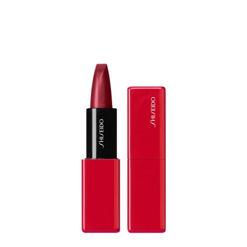 Shiseido Techno Satin Gel Lipstick 411 Scarlet Cluster 3.3g