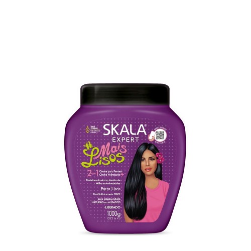 Skala Extra Lisos Creme Condicionador 2 em 1 1000ml