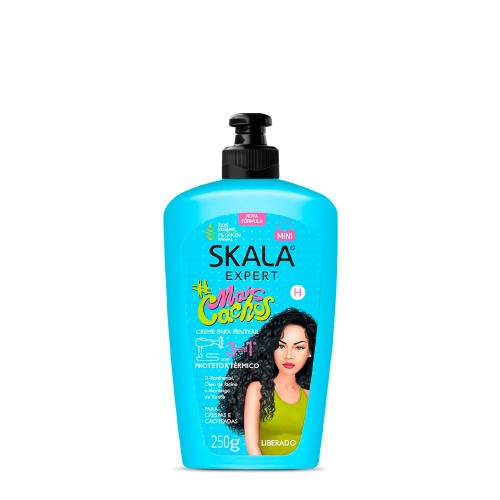 Skala Mais Cachos Creme de Pentear 3 em 1 250g