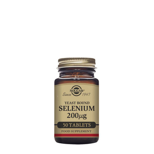 Solgar Selénio 200mcg 50 comprimidos