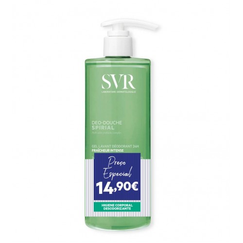 SVR Spirial Deo Gel de Douche Desodorizante 400ml Preço Especial