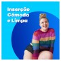 Tampax Compak Super Tampão com aplicador 32 unidades