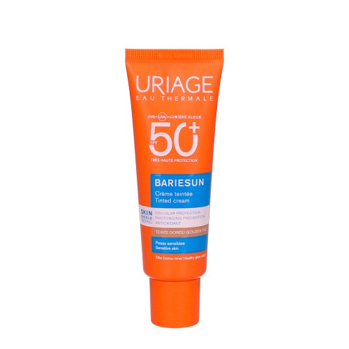 Uriage Bariésun SPF50+ Creme Com Cor Dourado 50ml