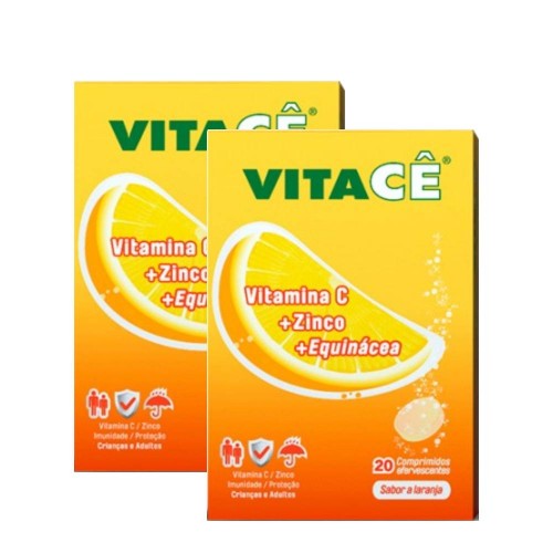 Vitacê 20 Comprimidos Efervescentes Duo
