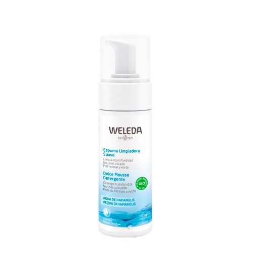 Weleda Água de Hamamélis Espuma de Limpeza Suave 150ml
