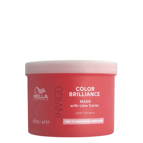 Wella Invigo Color Brilliance Máscara para Cabelo Fino 500ml