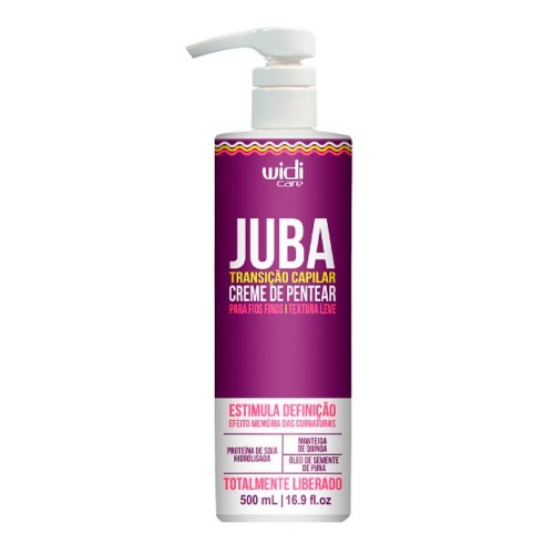 Widi Care Juba Transição Capilar Creme de Pentear para Fios Finos 500ml